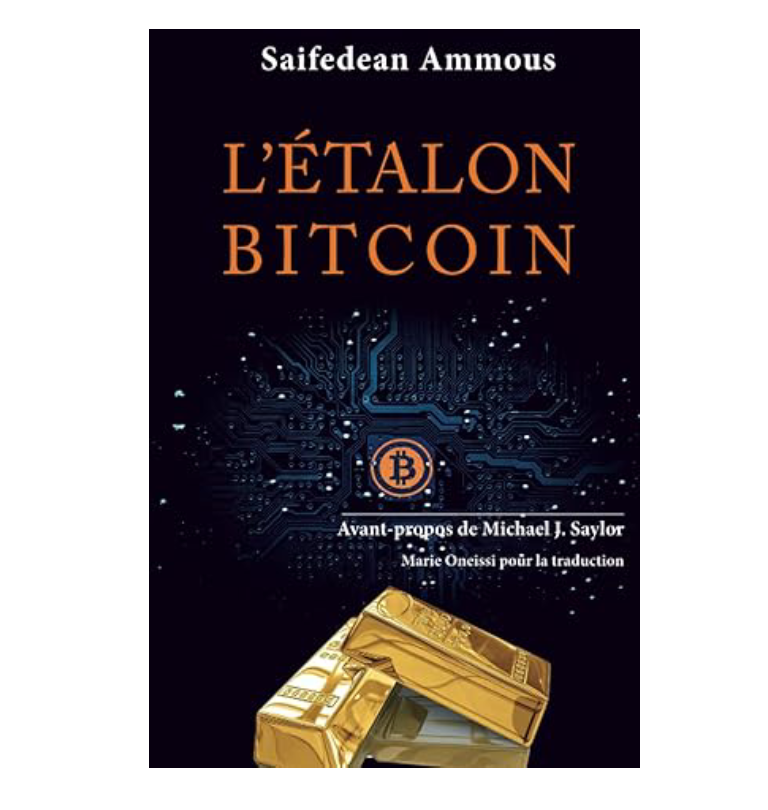 livre bitcoin standard etalon bitcoin orange gold